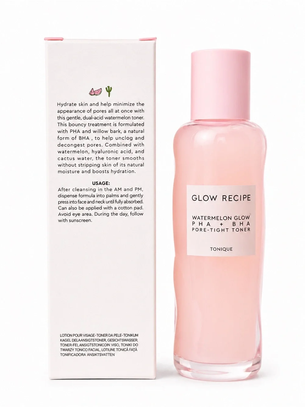 Glow Recipe Watermelon Pore Tight Toner New In Box